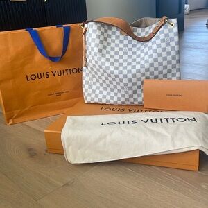 Louis Vuitton Graceful MM Damier Azur